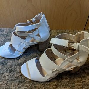 Bucco Capensis Summer Chunky Heels Strappy Sandals